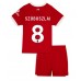 Liverpool Szoboszlai Dominik #8 Babykleding Thuisshirt Kinderen 2023-24 Korte Mouwen (+ korte broeken)